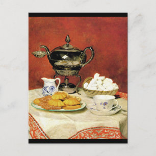 Carte Postale Albert Samuel Anker ~ Tea Time