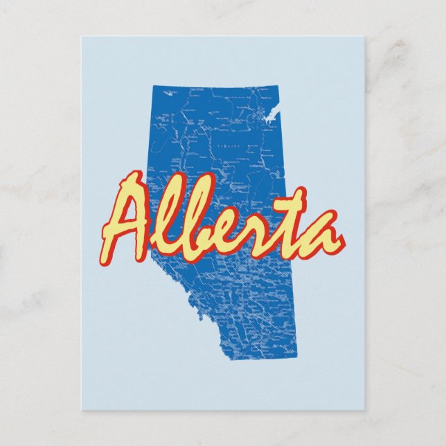 Carte Postale Alberta (Devant)