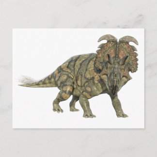 Carte Postale Albertaceratops Dinosaur Regardant vers l'avant