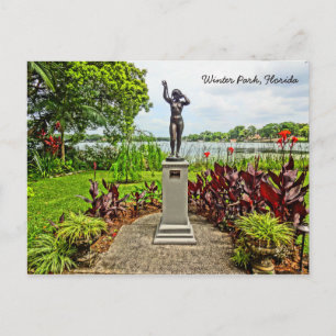 Carte Postale Albin Polasek Sculpture Gardens Winter Park FL