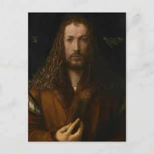 Carte Postale Albrecht Dürer - autoportrait, 1500