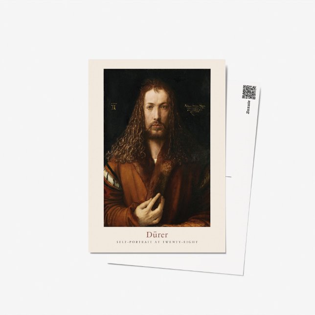 Carte Postale Albrecht Dürer Durer Autoportrait 1500 Exposition (Créateur téléchargé)