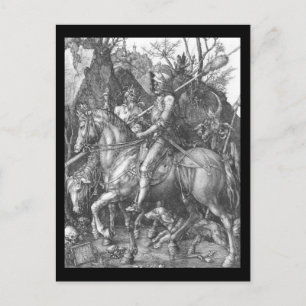 Carte Postale Albrecht Durer Knight Death and the Devil