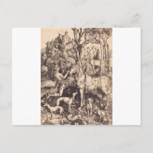 Carte Postale Albrecht Durer - Saint Eustace