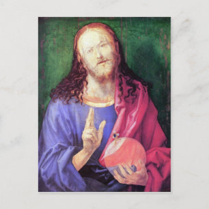 Carte Postale Albrecht Durer - Salvator Mundi