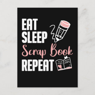 Carte Postale Album photo Hobby Drôle Créatif Amateur de Livre P