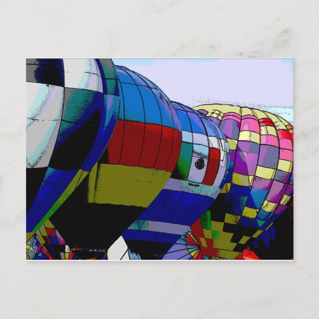 Carte Postale Albuquerque Balloon Fiesta (Devant)