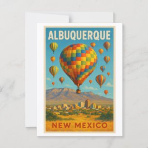 Carte Postale Albuquerque Nouveau-Mexique
