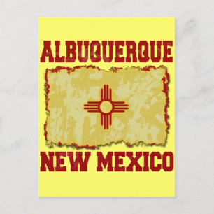 Carte Postale Albuquerque, Nouveau-Mexique
