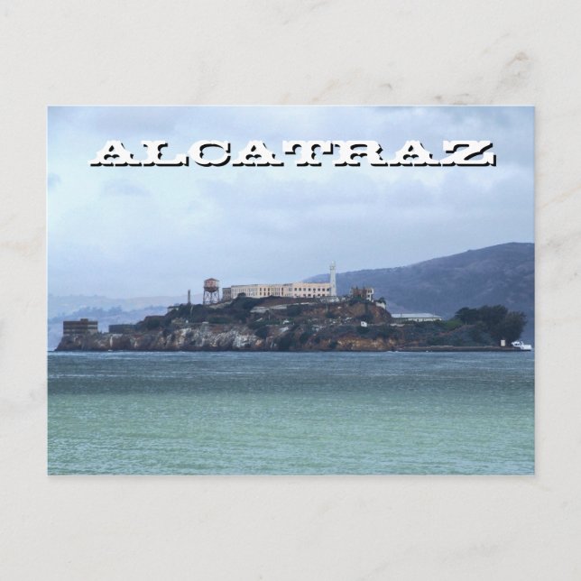 Carte Postale Alcatraz (Devant)