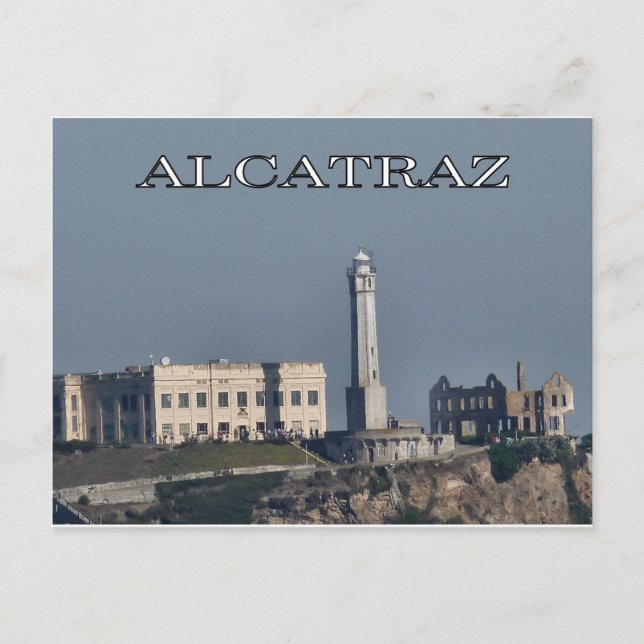 Carte Postale Alcatraz (Devant)
