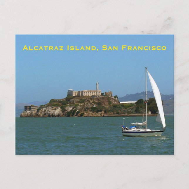 Carte Postale Alcatraz Island San Francisco (Devant)