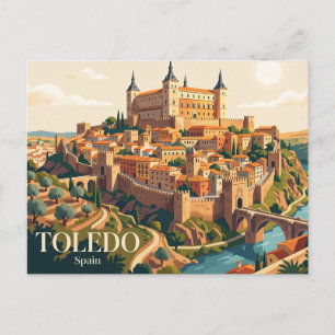 Carte Postale Alcazar de Tolède Espagne