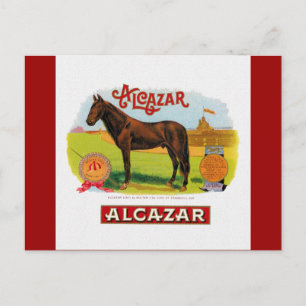 Carte Postale Alcazar le cheval de course