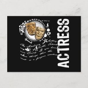 Carte Postale Alchimie de l'actrice