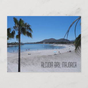 Carte Postale Alcudia Beach and Bay Paysage Majorque Espagne