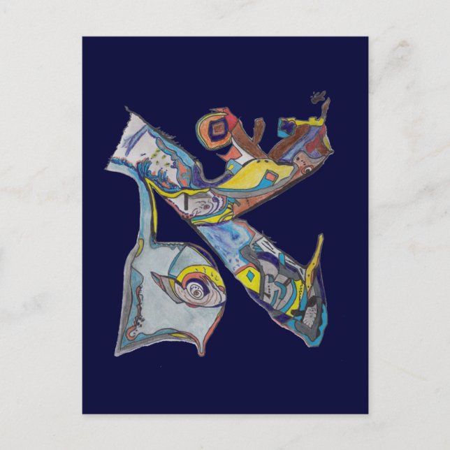 Carte Postale Alef (Devant)