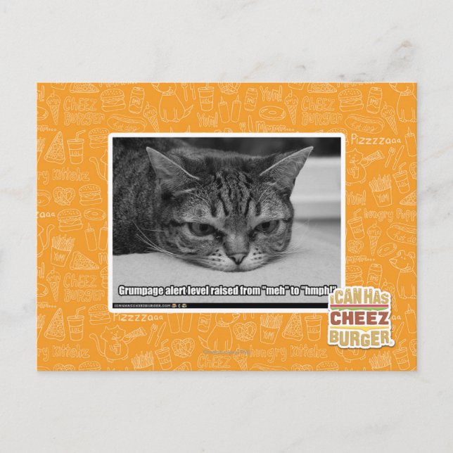 Carte Postale Alerte de grumpage (Devant)