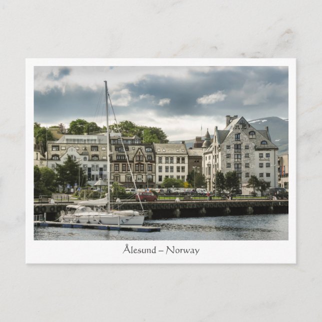 Carte Postale Alesund (Devant)