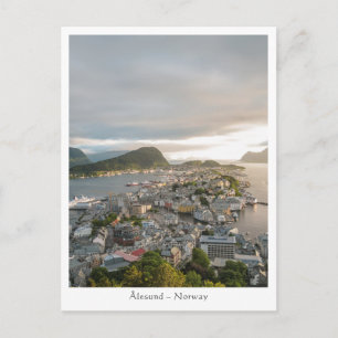 Carte Postale Alesund Norvège