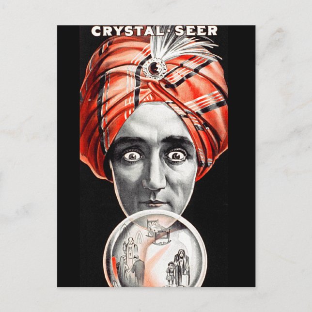 Carte Postale Alexander, Crystal Seer Connaît, Voit, Dit Tout (Devant)