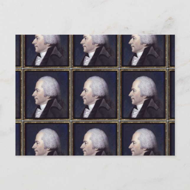 Carte Postale Alexander Hamilton Designs (Devant)