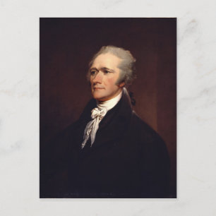 Carte Postale Alexander Hamilton Portrait de John Trumbull (1806