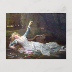 Carte Postale Alexandre Cabanel - Ophélie