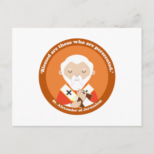 Carte Postale Alexandre de Jérusalem