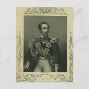 Carte Postale Alexandre II de Russie