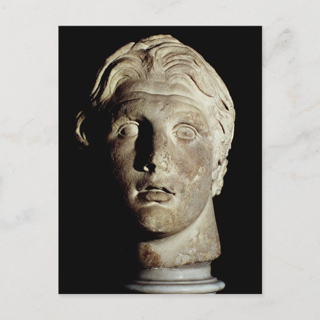 Carte Postale Alexandre le Grand, trouvé dans Pergamum (Devant)