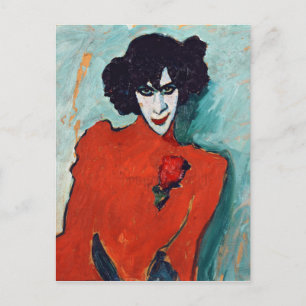 Carte Postale Alexej Jawlensky Portrait de la danseuse Alexandre