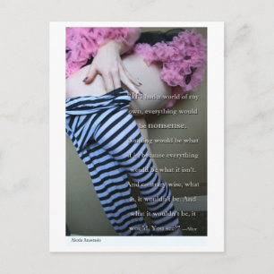 Carte postale Alexia Anastasio "Nonsense"