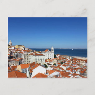 Carte Postale Alfama, Lisbonne, Portugal