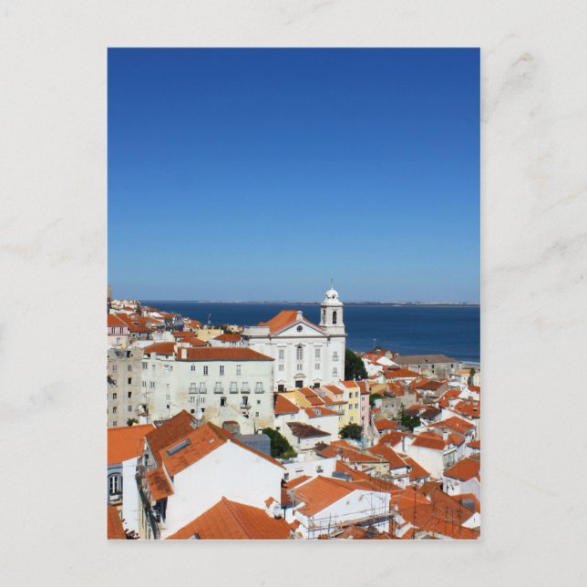 Carte Postale Alfama, Lisbonne, Portugal (Devant)