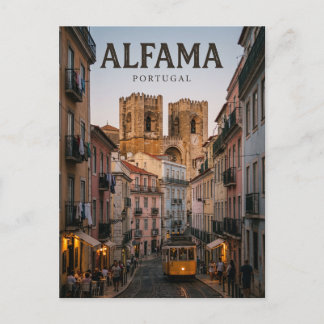 Carte Postale Alfama Portugal