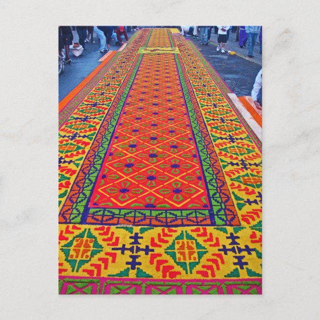 Carte Postale Alfombras de La Antigua 3 (Devant)