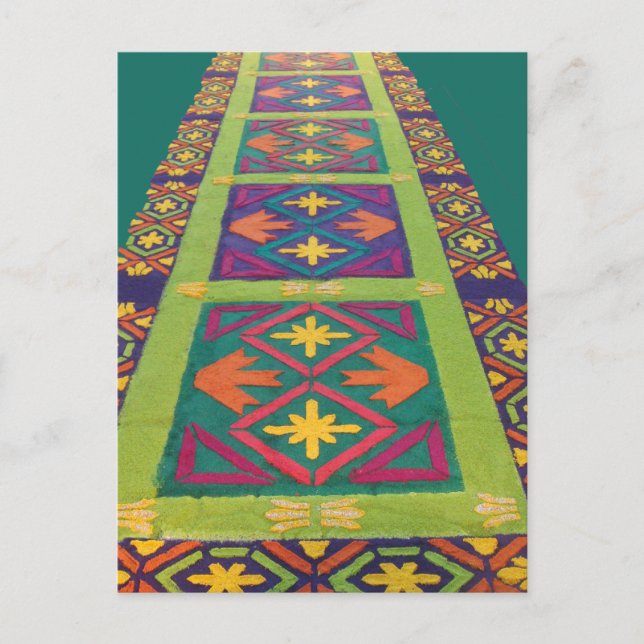 Carte Postale Alfombras de La Antigua 9 (Devant)