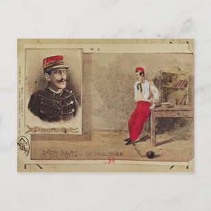 Carte Postale Alfred Dreyfus prisonnier, 1894-1906