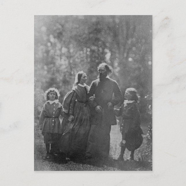 Carte Postale Alfred, Lord Tennyson (Devant)