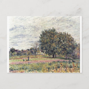 Carte Postale Alfred Sisley - Anfang Oktober 1882 Pétrole Imprim