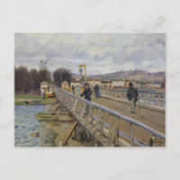 Alfred Sisley | Footbridge à Argenteuil