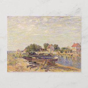 Carte Postale Alfred Sisley   Le Loing à Saint-Mammes