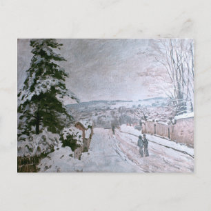 CARTE POSTALE ALFRED SISLEY - NEIGE À LOUVECIENNES