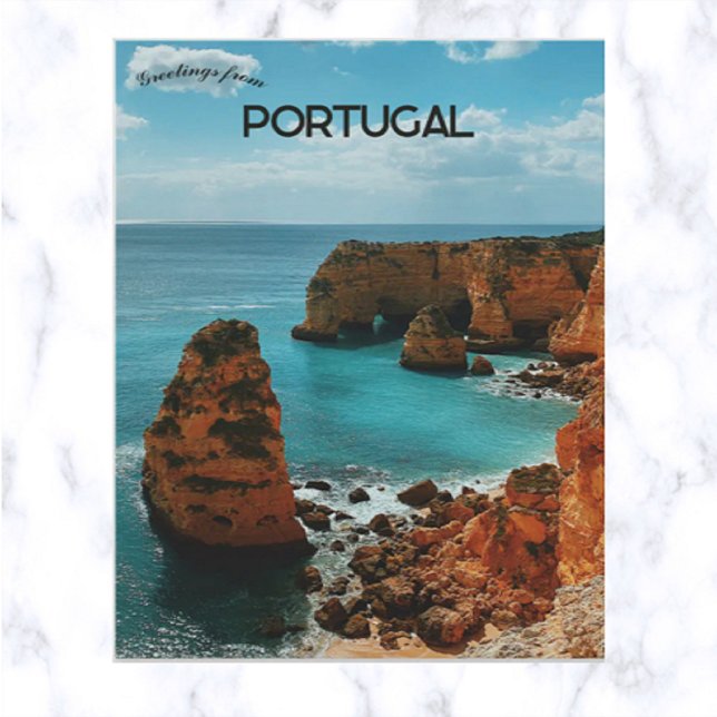 Carte Postale Algarve Portugal (Créateur téléchargé)
