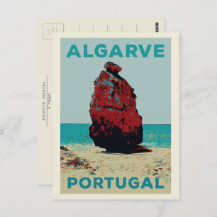 Carte postale Algarve Portugal