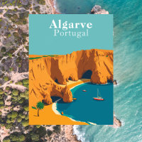 Algarve, Portugal Art Européen Rétro