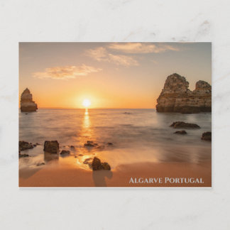 Carte Postale Algarve Portugal coucher de soleil