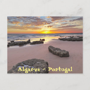 Carte Postale Algarve - Portugal. Thème de la saison estivale