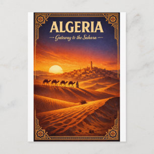 Carte Postale ALGÉRIE – Porte vers le Sahara